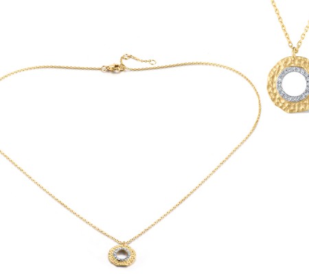 14KYW Necklace Diamond (N319972DIA14KYW)