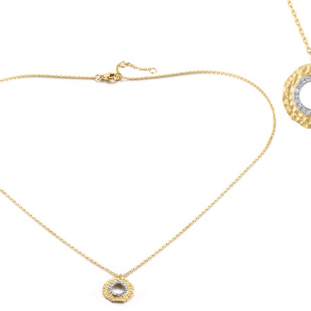 14KYW Necklace Diamond (N319972DIA14KYW)