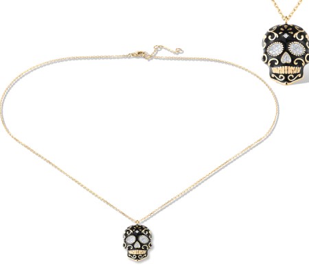 14KYW Necklace Enamel,Diamond (N320008ENA14KYW)