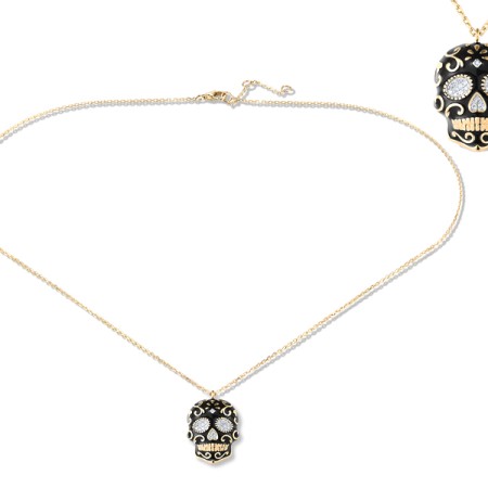 14KYW Necklace Enamel,Diamond (N320008ENA14KYW)