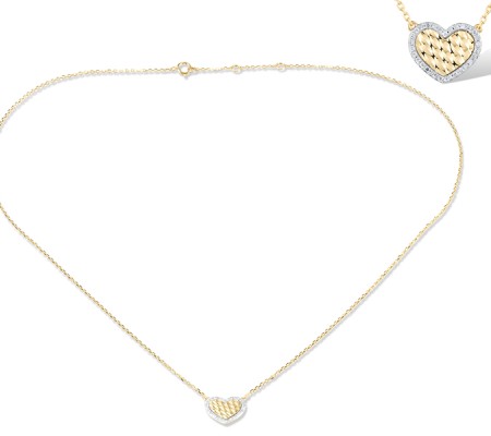 14KYW Necklace Diamond (N320073ADIA14KYW)