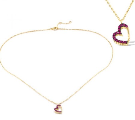 14KYB Necklace Ruby (N320677RUY14KYB)