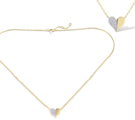 14KYW Necklace Diamond (N321180ADIA14KYW)