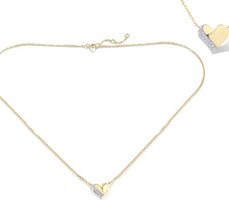 14KYW Necklace Diamond (N321181ADIA14KYW)
