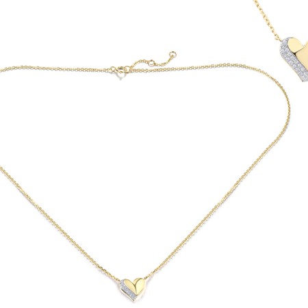 14KYW Necklace Diamond (N321181ADIA14KYW)