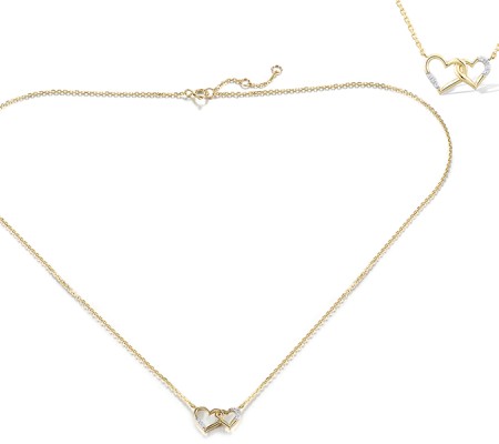 14KYW Necklace Diamond (N321184ADIA14KYW)