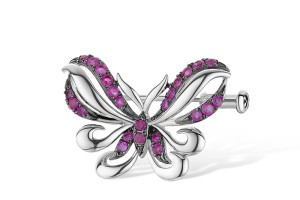 14KWB Brooch Ruby (O312612RUY14KWB)