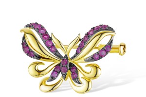 14KYB Brooch Ruby (O312612RUY14KYB)