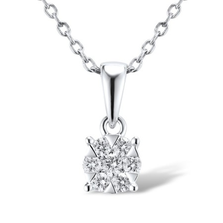 14KW Pendant Diamond (P300026ADIA14KW)