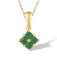 14KY Pendant Emerald (P300245EMR14KY)