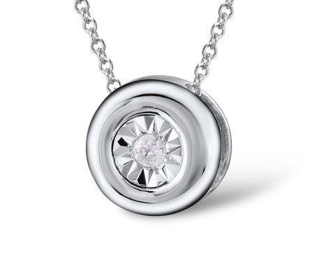 14KW Pendant Diamond (P300248DIA14KW)