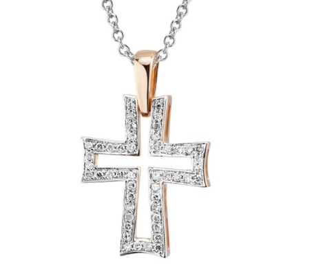 14KRW Pendant Diamond (P300429DIA14KRW)