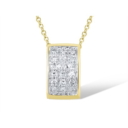 14KYW Pendant Diamond (P300477DIA14KYW)