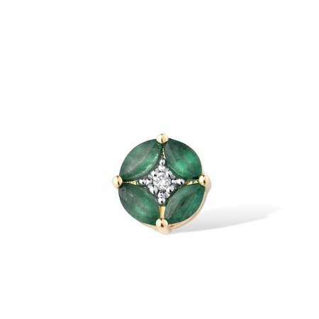 14KYW Pendant Diamond,Emerald (P301281EMR14KYW)