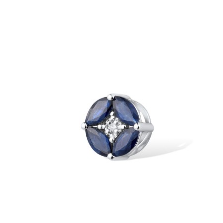 14KW Pendant Blue Sapphire,Diamond (P301281SAP14KW)