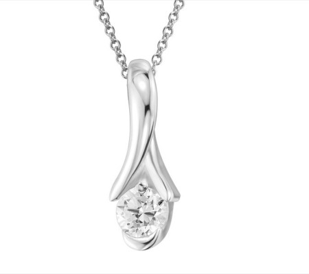14KRW Pendant Diamond (P301289DIA14KRW)