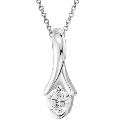 14KRW Pendant Diamond (P301289DIA14KRW)