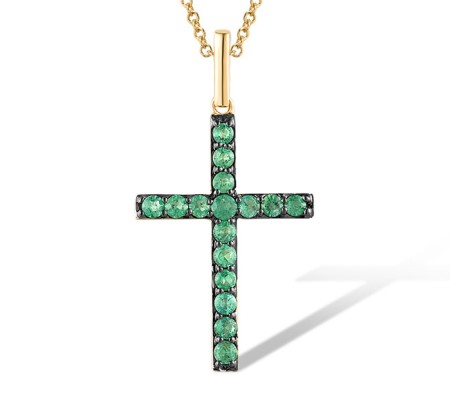 14KYB Pendant Emerald (P303117EMR14KYB)