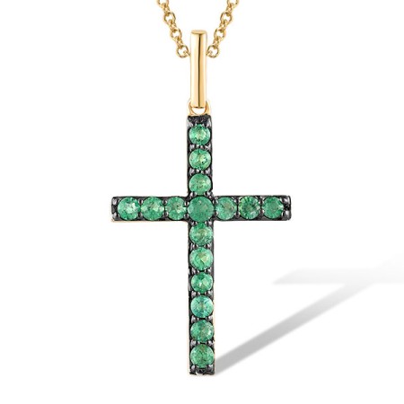 14KYB Pendant Emerald (P303117EMR14KYB)