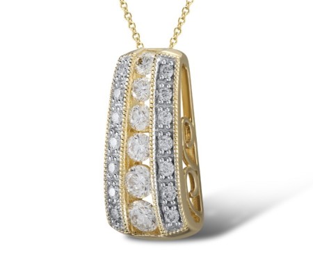 10KYW Pendant Diamond (P303455DIA10KYW)