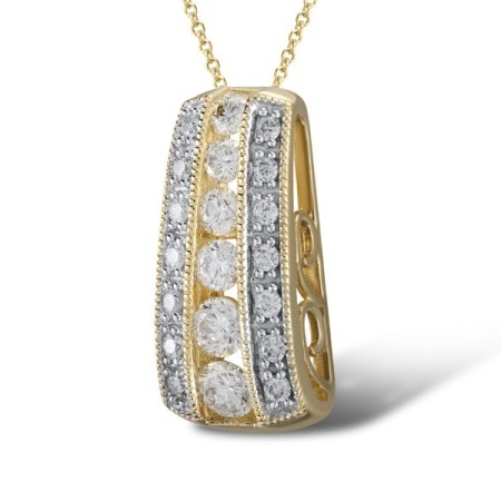 10KYW Pendant Diamond (P303455DIA10KYW)