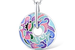 Sterling Silver Pendant  (P303888ENM3SL925)