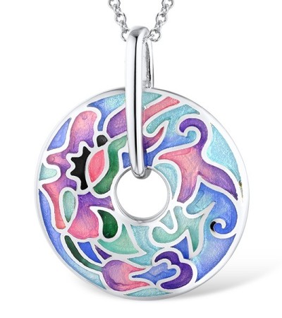 Sterling Silver Pendant  (P303888ENM3SL925)