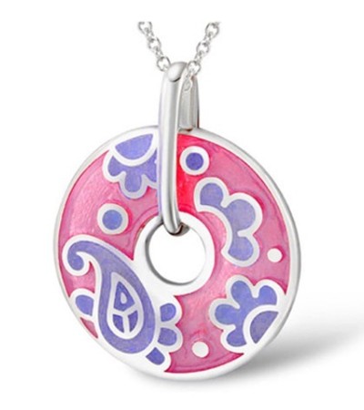 Sterling Silver Pendant  (P303889ENM8SL925)
