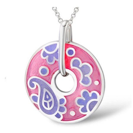 Sterling Silver Pendant  (P303889ENM8SL925)