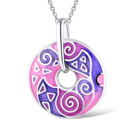 Sterling Silver Pendant  (P303892ENM2SL925)