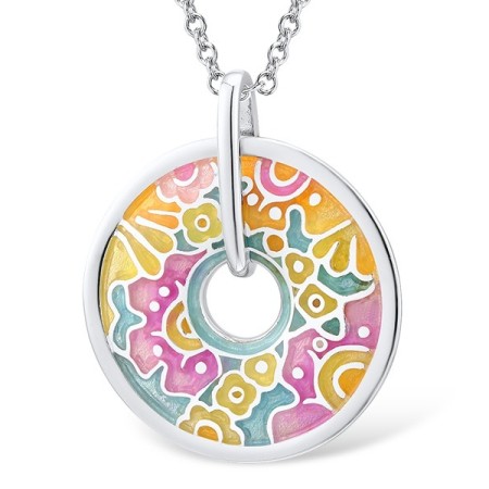 Sterling Silver Pendant  (P303904ENM4SL925)