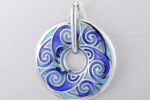 Sterling Silver Pendant  (P303905ENM10SL925)
