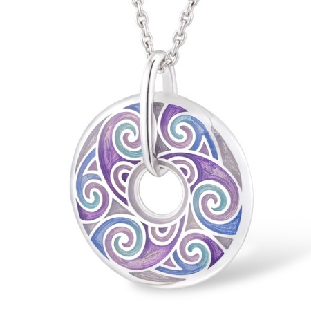Sterling Silver Pendant Enamel (P303905ENM17SL925)