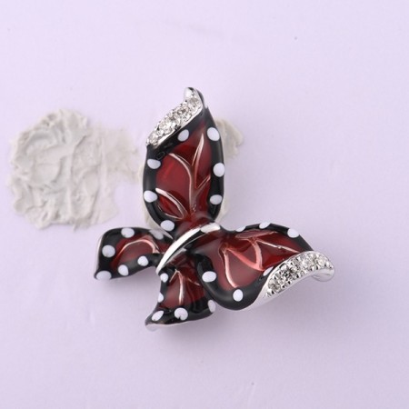 14KW Pendant Diamond,Enamel (P303966ENA14KW)