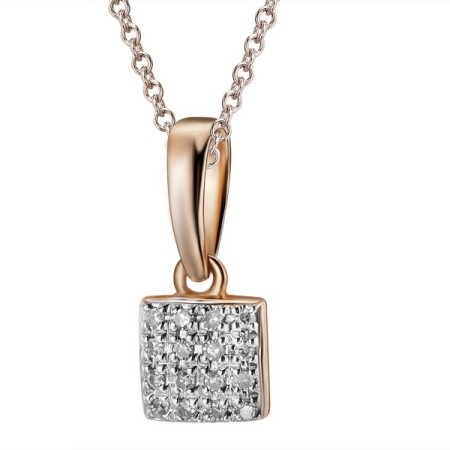 14KRW Pendant Diamond (P304206DIA14KRW)