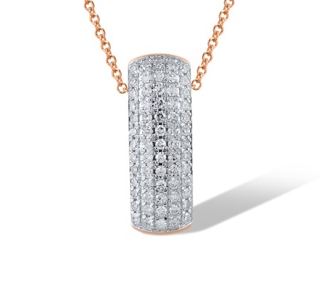 14KRW Pendant Diamond (P304252DIA14KRW)