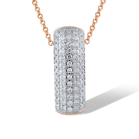 14KRW Pendant Diamond (P304252DIA14KRW)