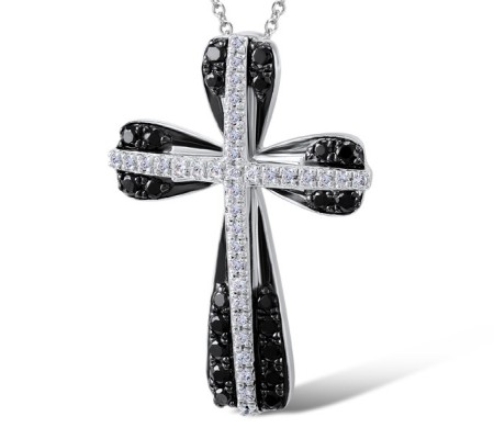 14KWB Pendant Black Diamond,Diamond (P304256WBD14KWB)