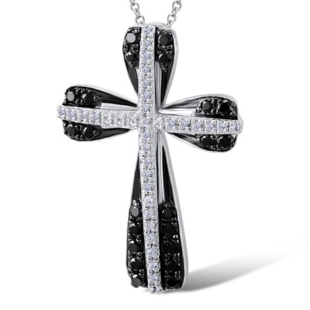 14KWB Pendant Black Diamond,Diamond (P304256WBD14KWB)