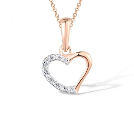 14KRW Pendant Diamond (P304366DIA14KRW)