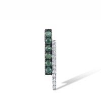 14KRWB Pendant Diamond,Emerald (P304371EMR14KRWB)