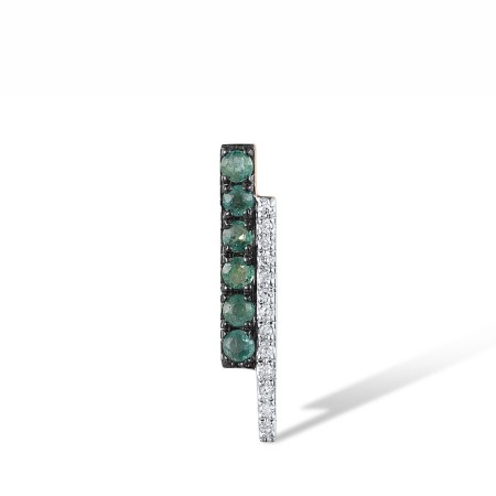 14KRWB Pendant Diamond,Emerald (P304371EMR14KRWB)