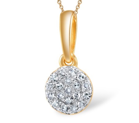 14KRW Pendant Diamond (P304374DIA14KRW)