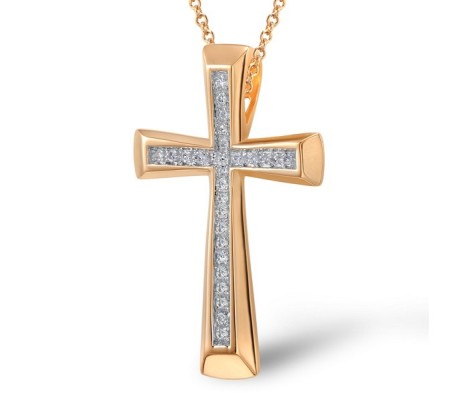 14KRW Pendant Diamond (P304395DIA14KRW)