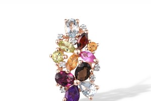 14KRW Pendant Amethyst,Blue Topaz (Sky Blue),Citrine,Created Pink Sapphire,Diamond,Garnet,Peridot,Rhodolite Garnet,Smoky Quartz (P304413MUL14KRW)