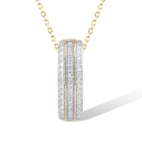 14KRW Pendant Diamond (P304417DIA14KRW)