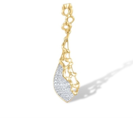 14KYW Pendant Diamond (P304564DIA14KYW)
