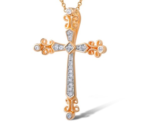 14KRW Pendant Diamond (P305313DIA14KRW)