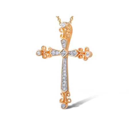 14KRW Pendant Diamond (P305313DIA14KRW)