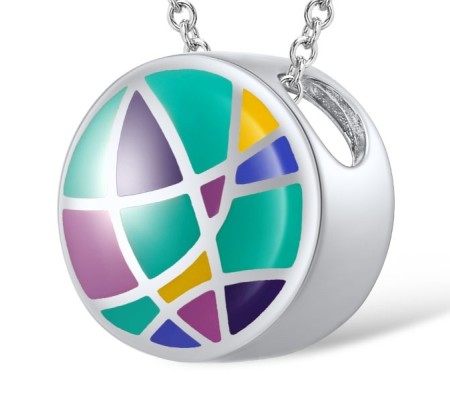 Sterling Silver Pendant Enamel (P305420ENA1SL925)